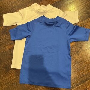 BRAND NEW NEVER WORN - Place - Blue & White Short Sleeve Swim Shirts/Rash Guards